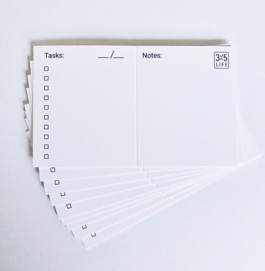 3 x 5 Starter Kit - Note Pack Edition