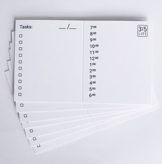 3 x 5 Starter Kit - Schedule Pack Edition